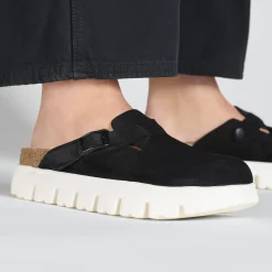 Outlet Birkenstock Boston Chunky Black