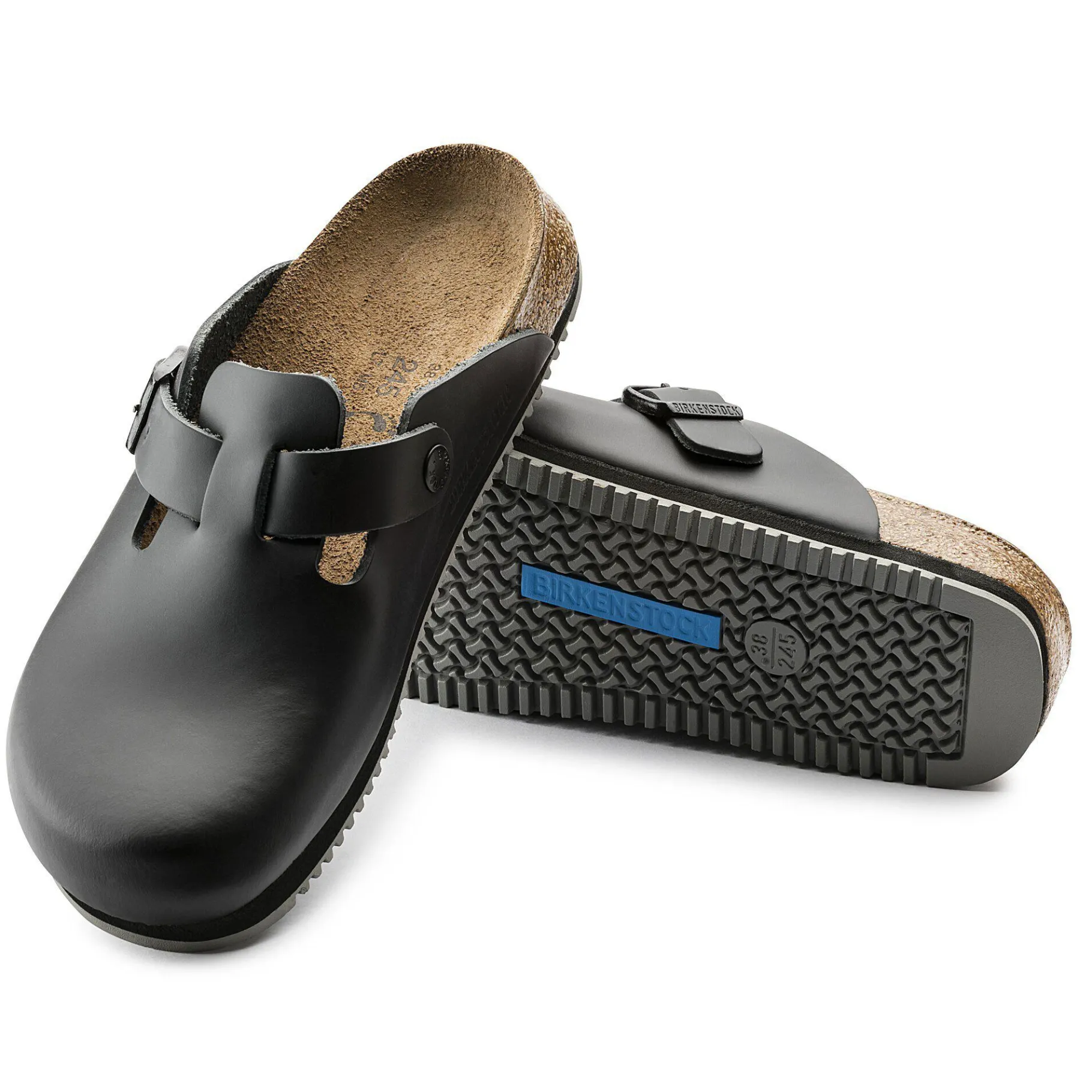 Online Birkenstock Boston Supergreb Black