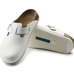 Cheap Birkenstock Boston Supergreb White