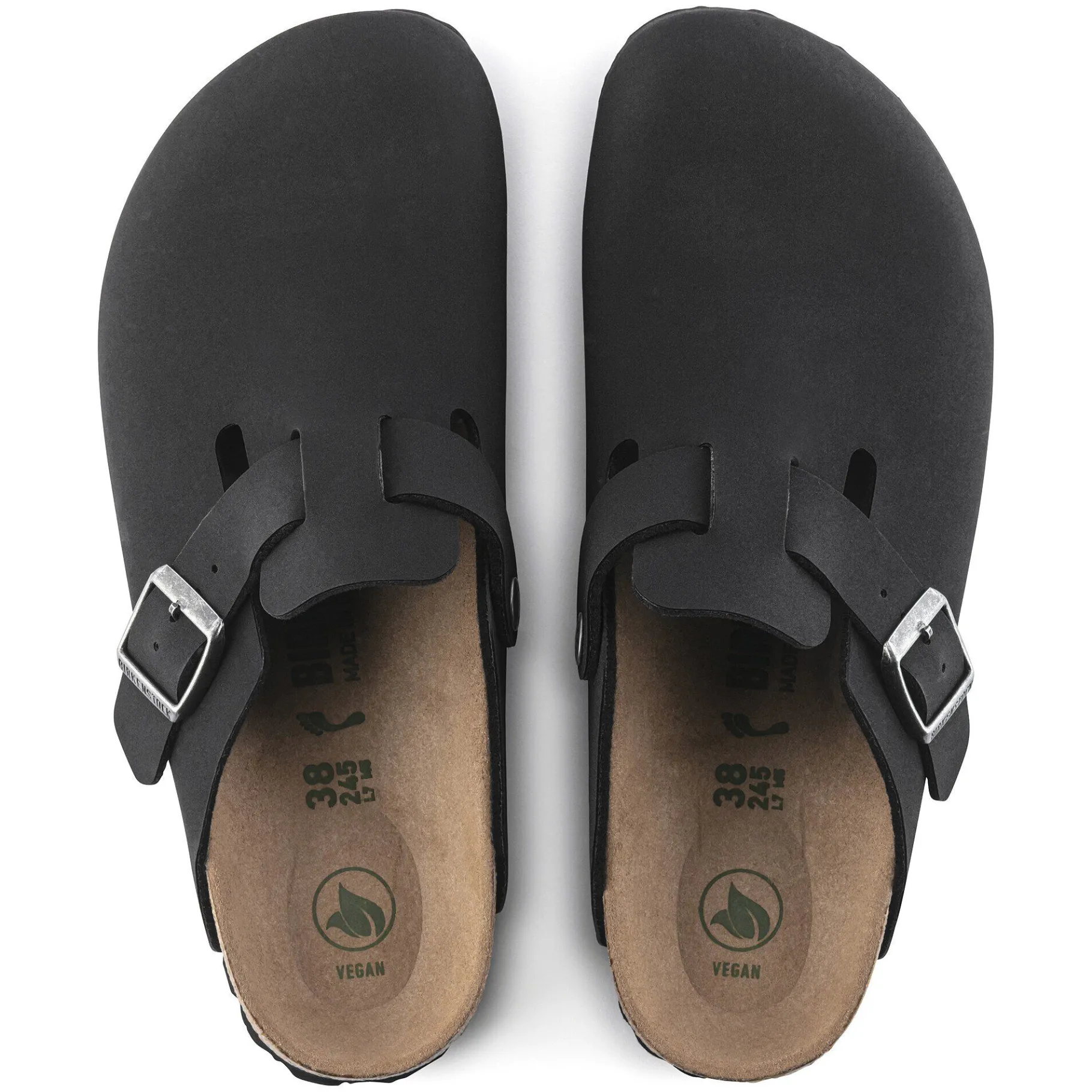 Outlet Birkenstock Boston Vegansk Black