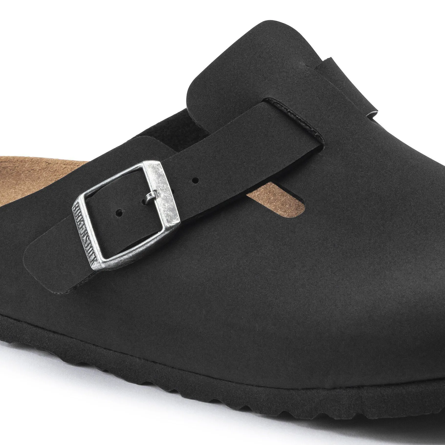 Outlet Birkenstock Boston Vegansk Black