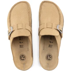 Discount Birkenstock Buckley Latte Cream