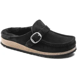 Fashion Birkenstock Buckley Lammeskind Black