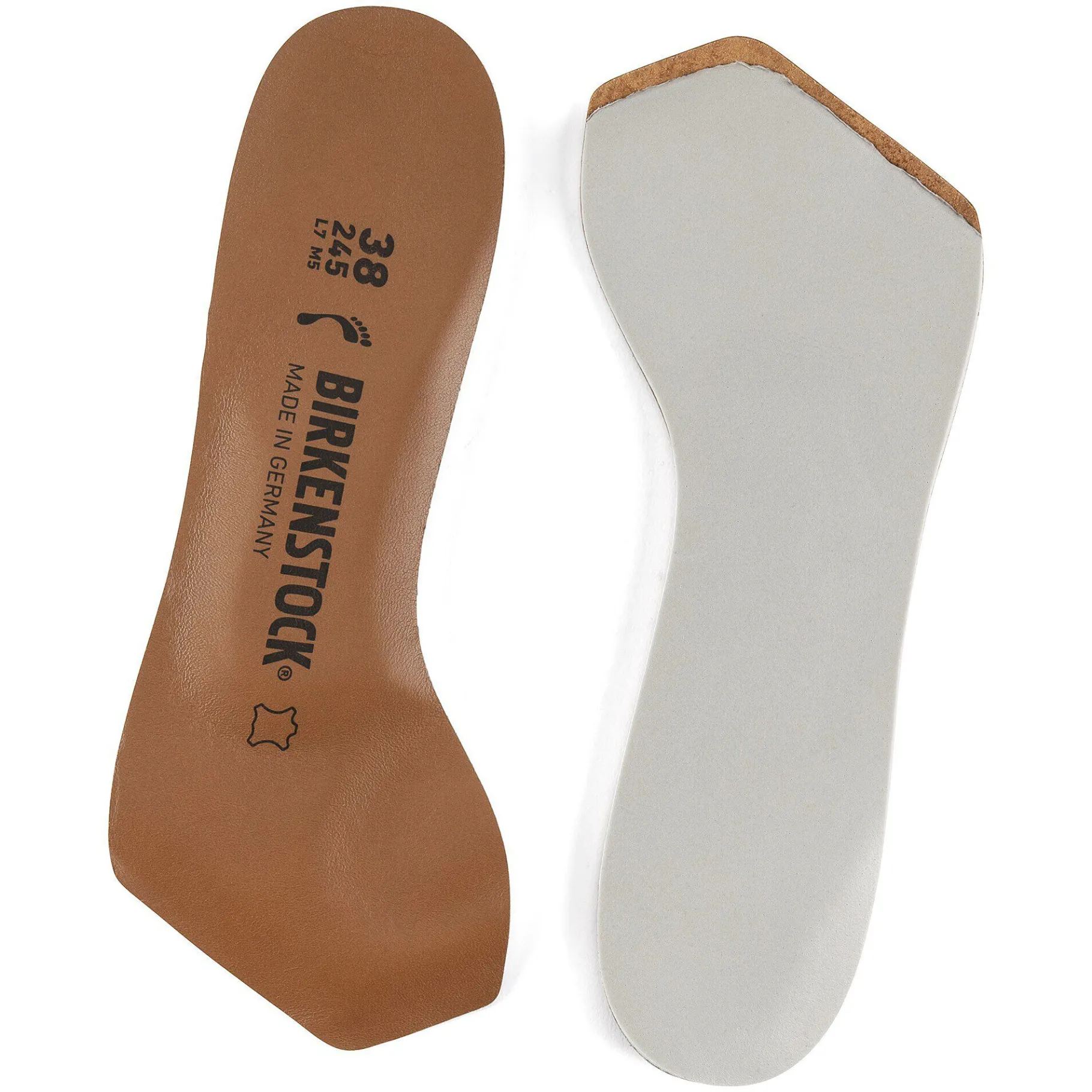 Shop Birkenstock Comfort Fodsengssal Uden Ta Laeder Brown