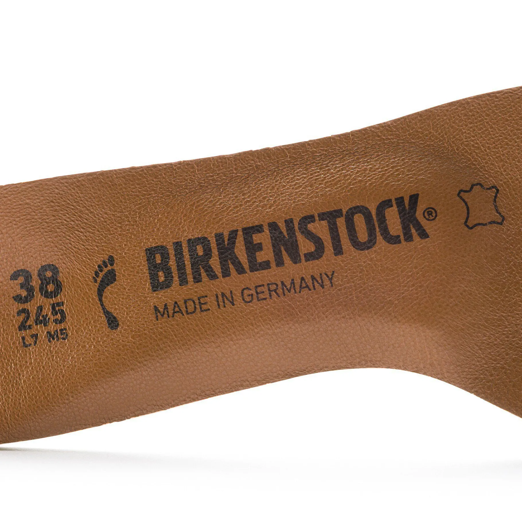 Shop Birkenstock Comfort Fodsengssal Uden Ta Laeder Brown