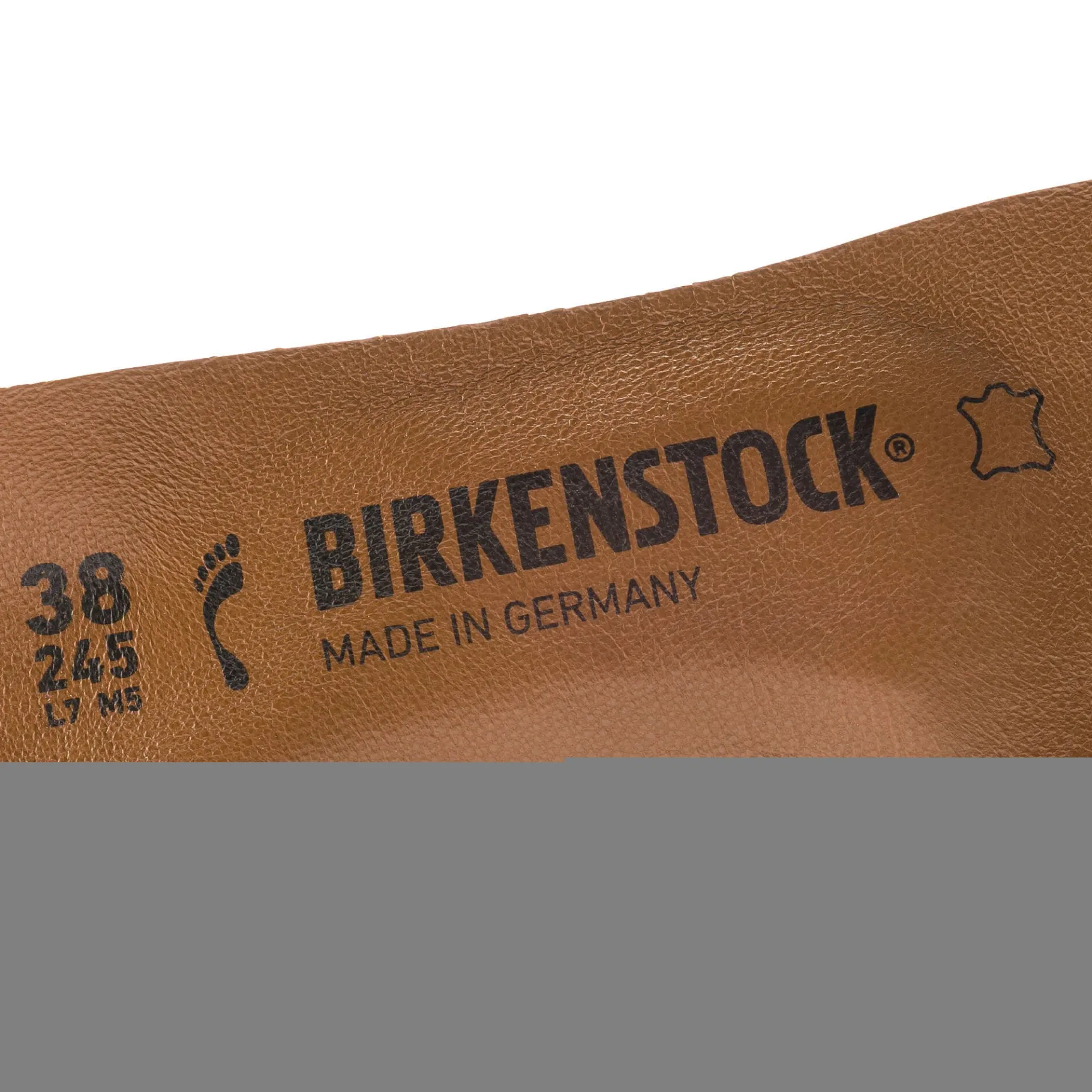 Shop Birkenstock Comfort Fodsengssal Uden Ta Laeder Brown