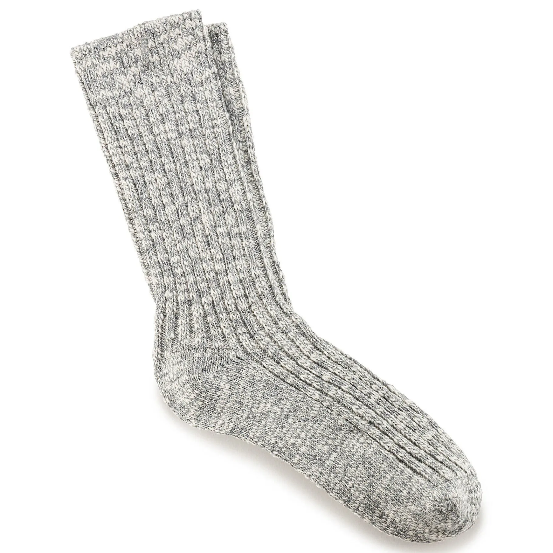 Best Sale Birkenstock Cotton Slub Herrer Gray White