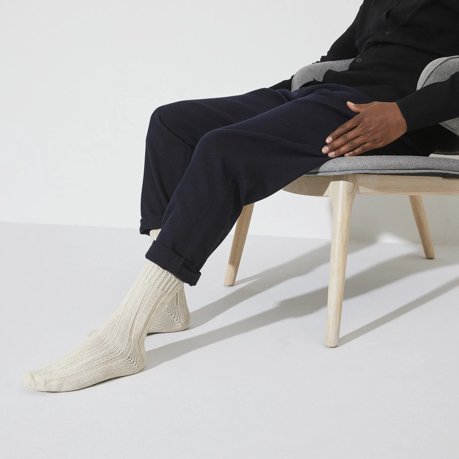 Shop Birkenstock Cotton Twist Herrer Off White