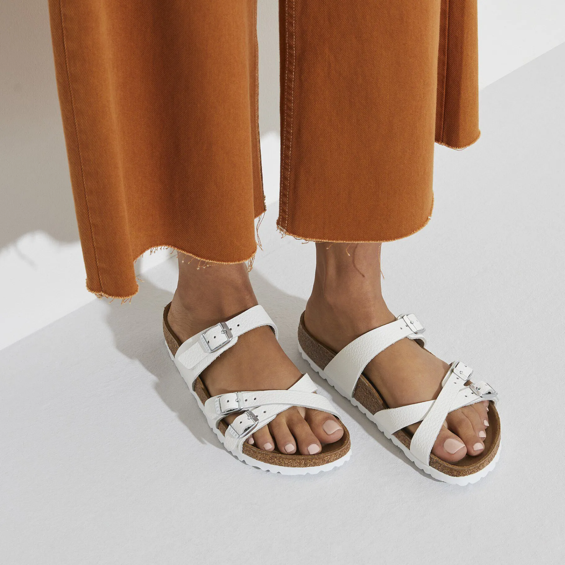 Online Birkenstock Franca White