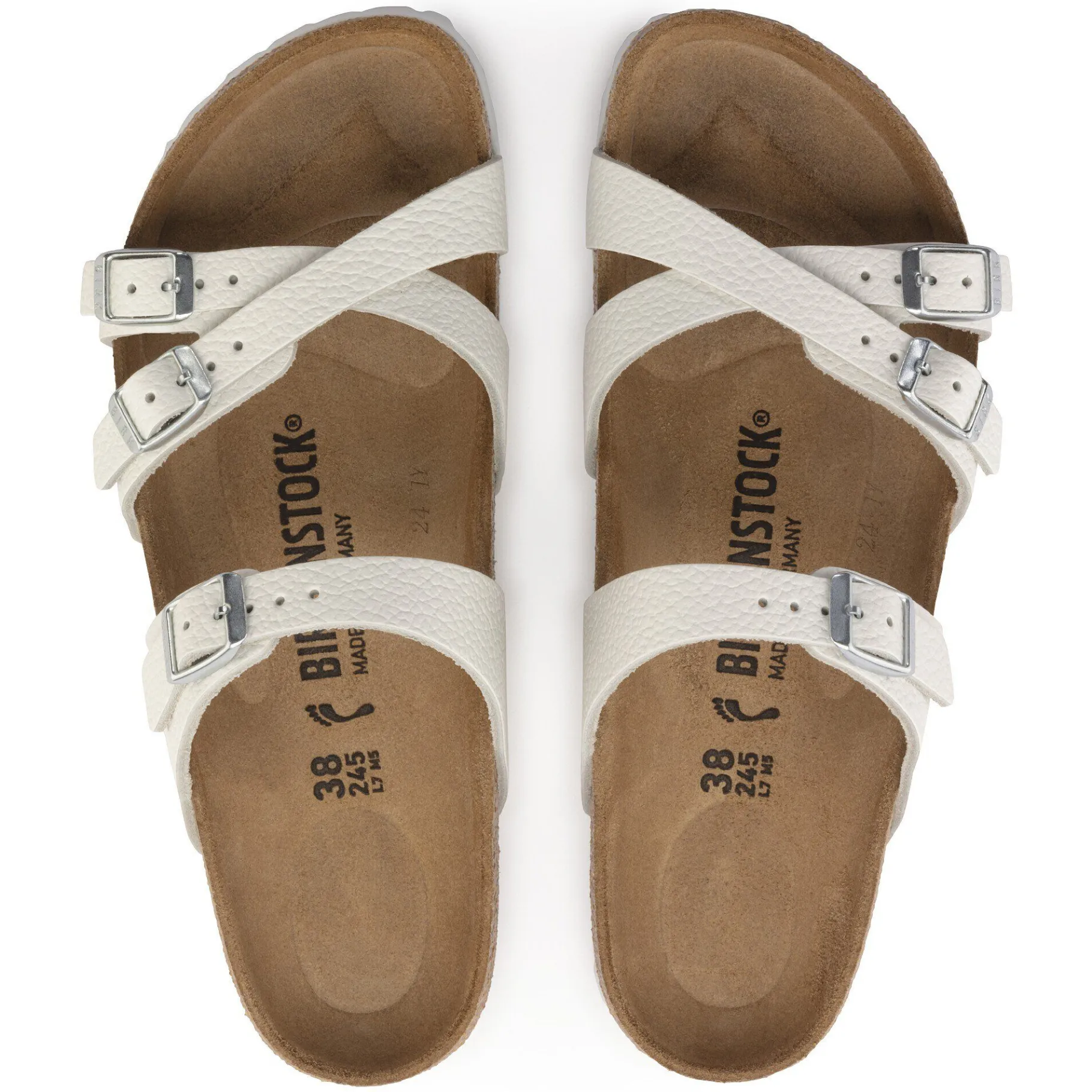 Online Birkenstock Franca White