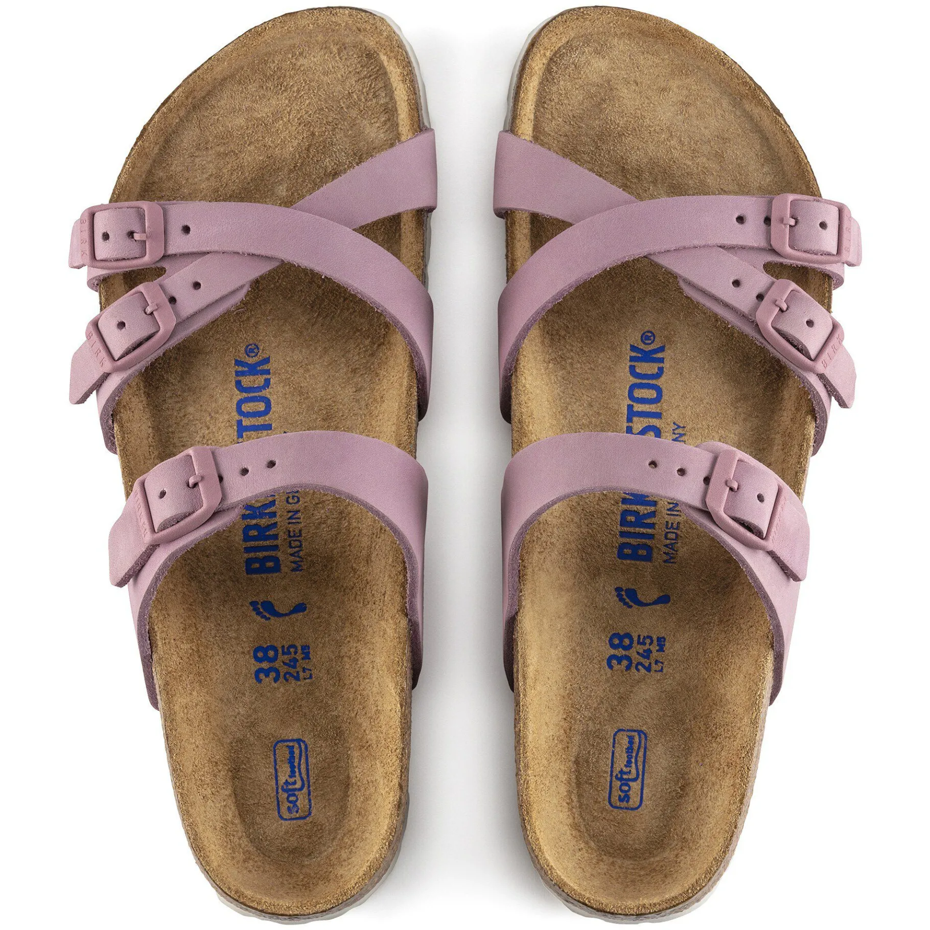Hot Birkenstock Franca Blod Fodseng Orchid