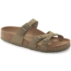 Best Birkenstock Franca Vegan Faded Khaki