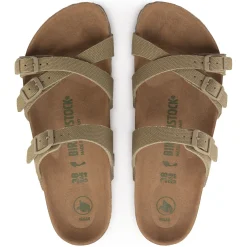 Best Birkenstock Franca Vegan Faded Khaki