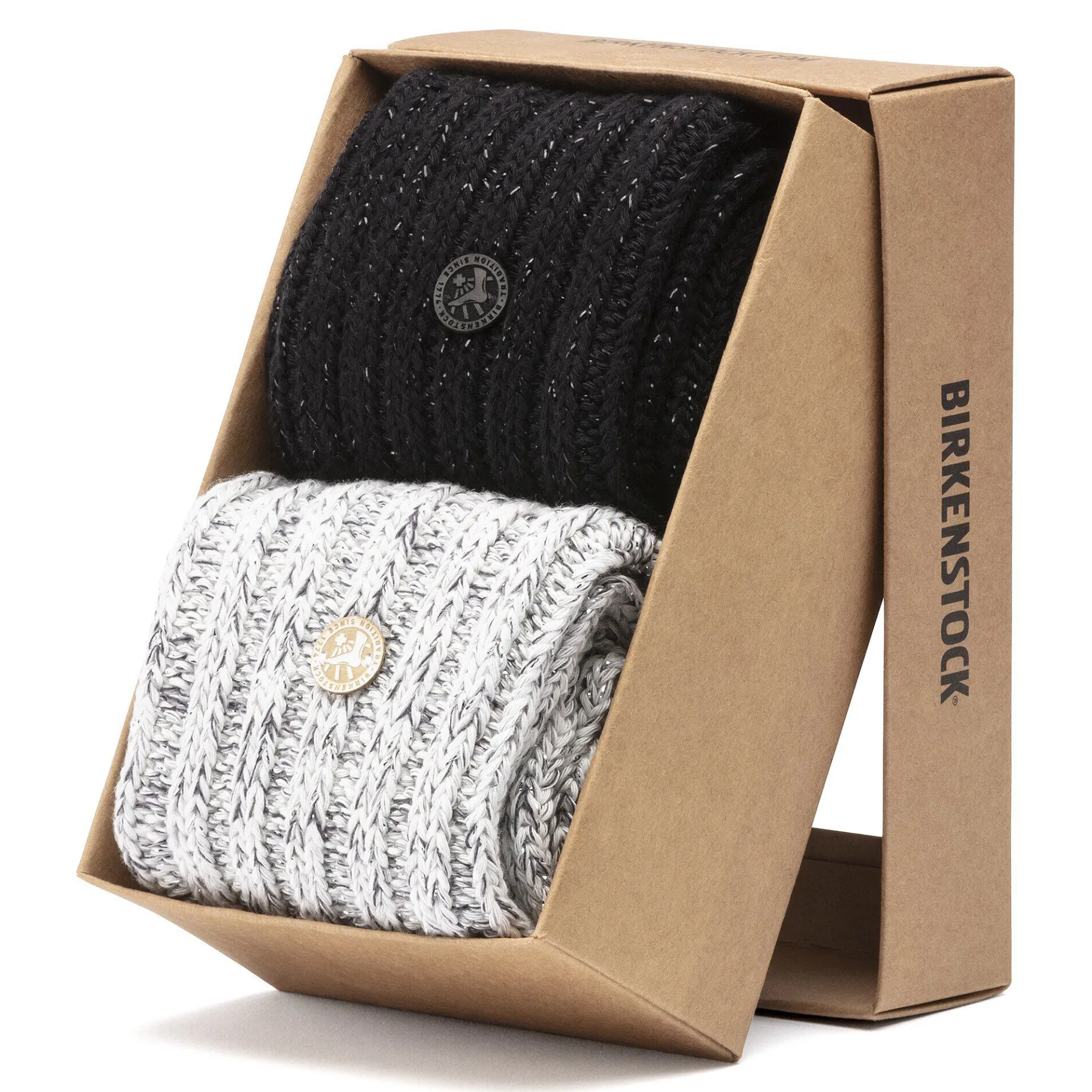 Shop Birkenstock Gift Box Twist Black Gray