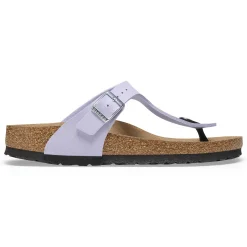 New Birkenstock Gizeh Soft Birki Vegan Purple Fog