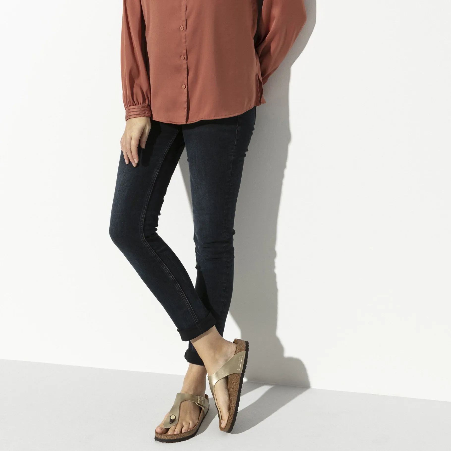 Flash Sale Birkenstock Gizeh Gold