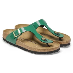 Cheap Birkenstock Gizeh Patent Digital Green