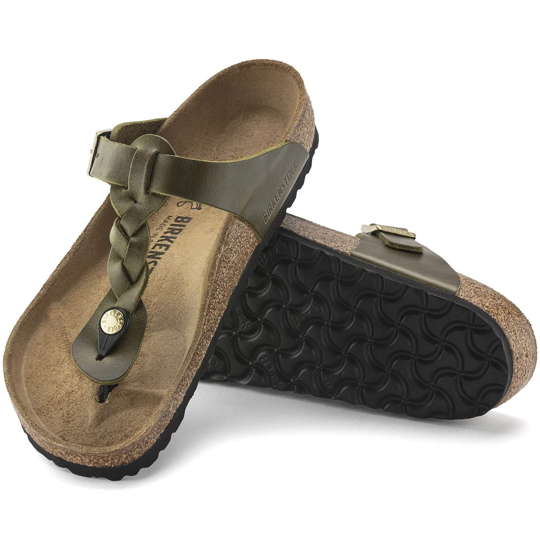 Fashion Birkenstock Gizeh Olive Green