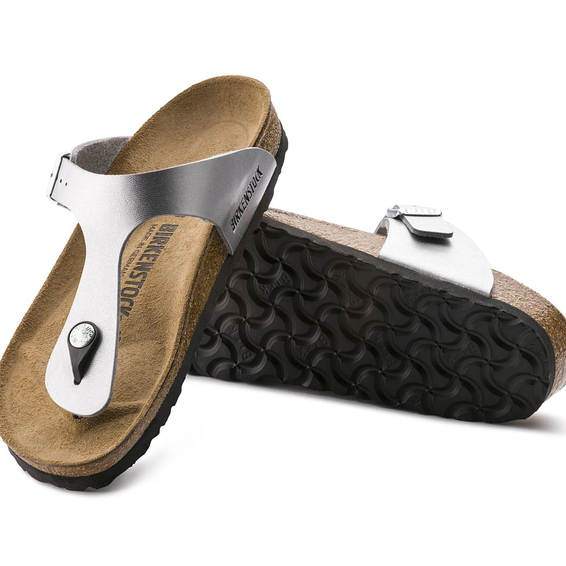 Hot Birkenstock Gizeh Silver