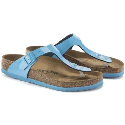Clearance Birkenstock Gizeh Patent Sky Blue