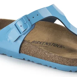 Clearance Birkenstock Gizeh Patent Sky Blue