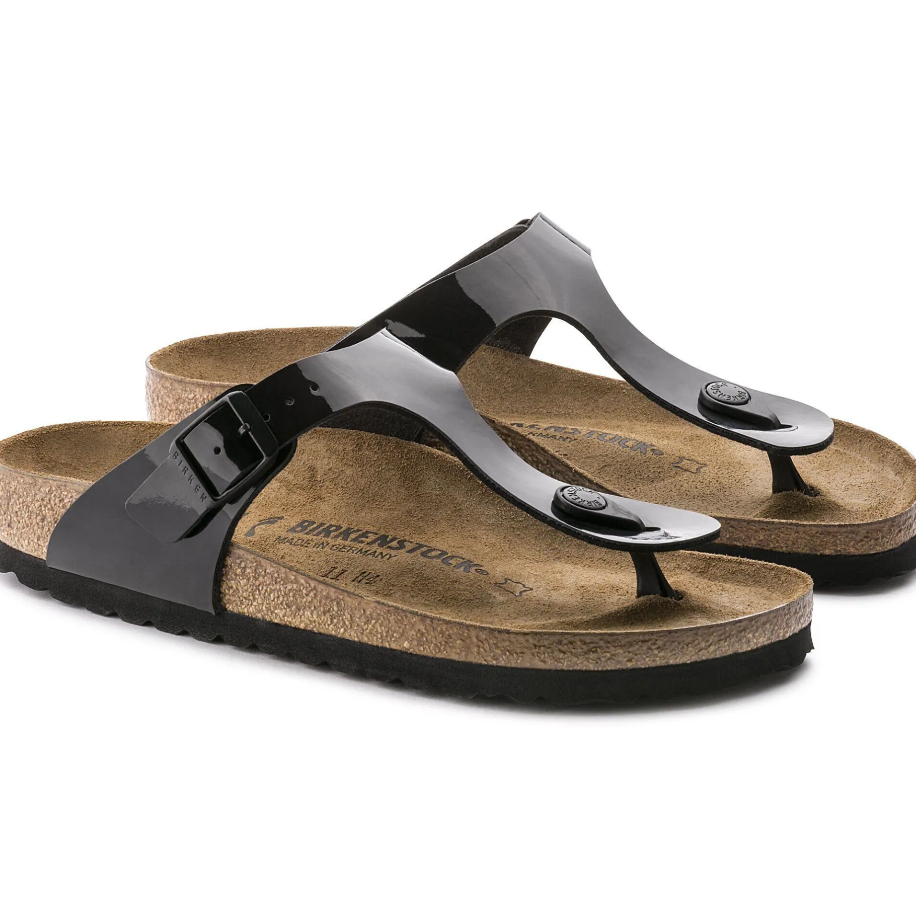 Sale Birkenstock Gizeh Black Patent