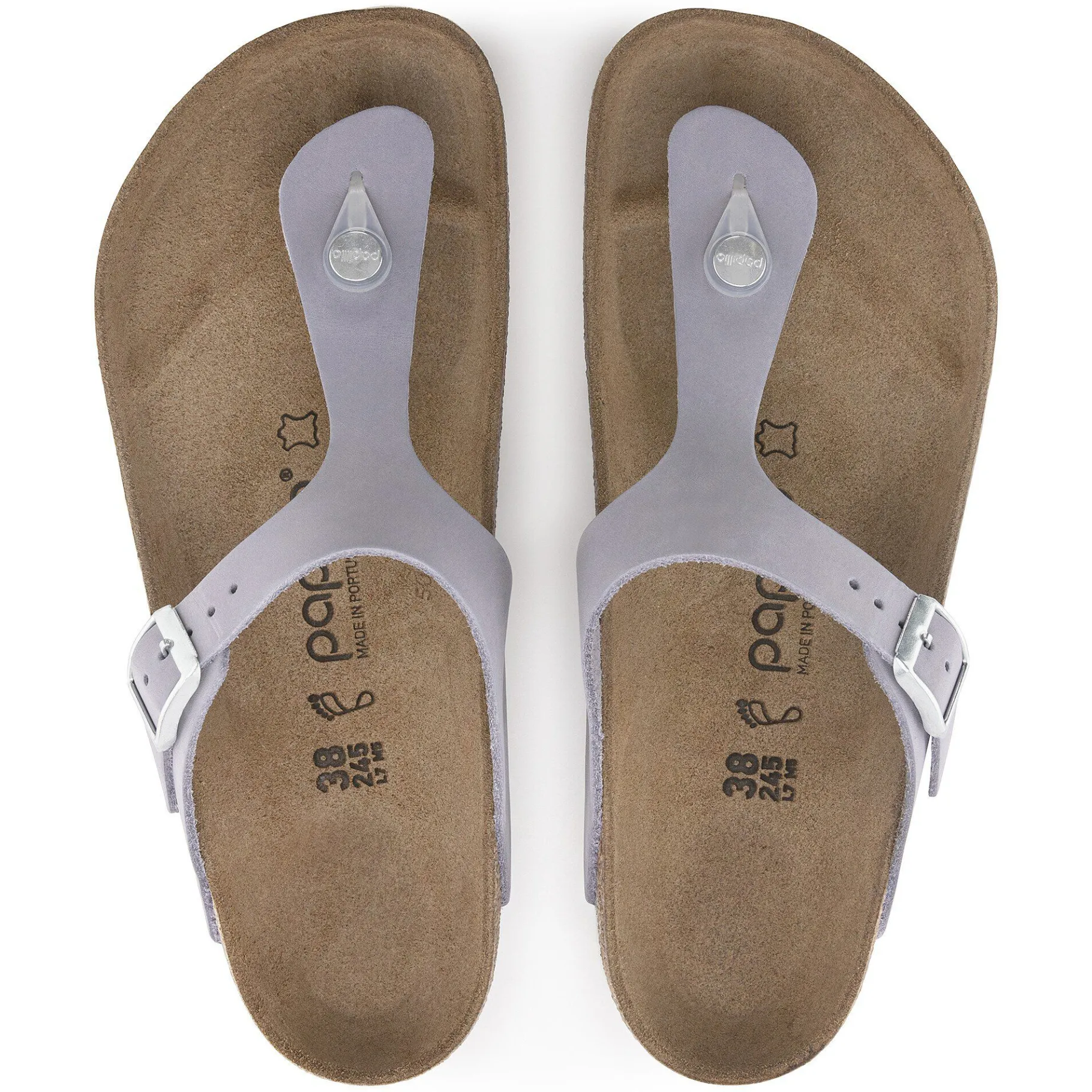 New Birkenstock Gizeh Purple Fog