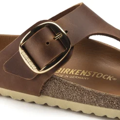 Discount Birkenstock Gizeh Big Buckle Cognac