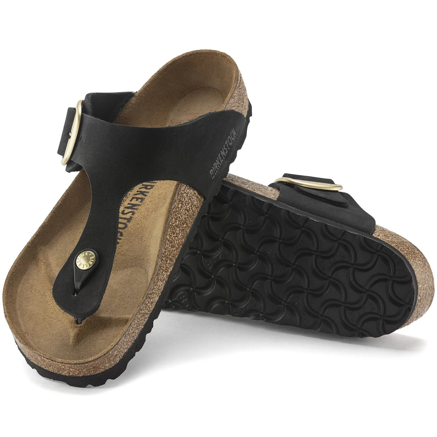Shop Birkenstock Gizeh Big Buckle Black