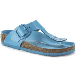 Flash Sale Birkenstock Gizeh Big Buckle High Shine Sky Blue