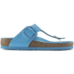 Flash Sale Birkenstock Gizeh Big Buckle High Shine Sky Blue