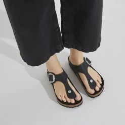 Cheap Birkenstock Gizeh Big Buckle Black