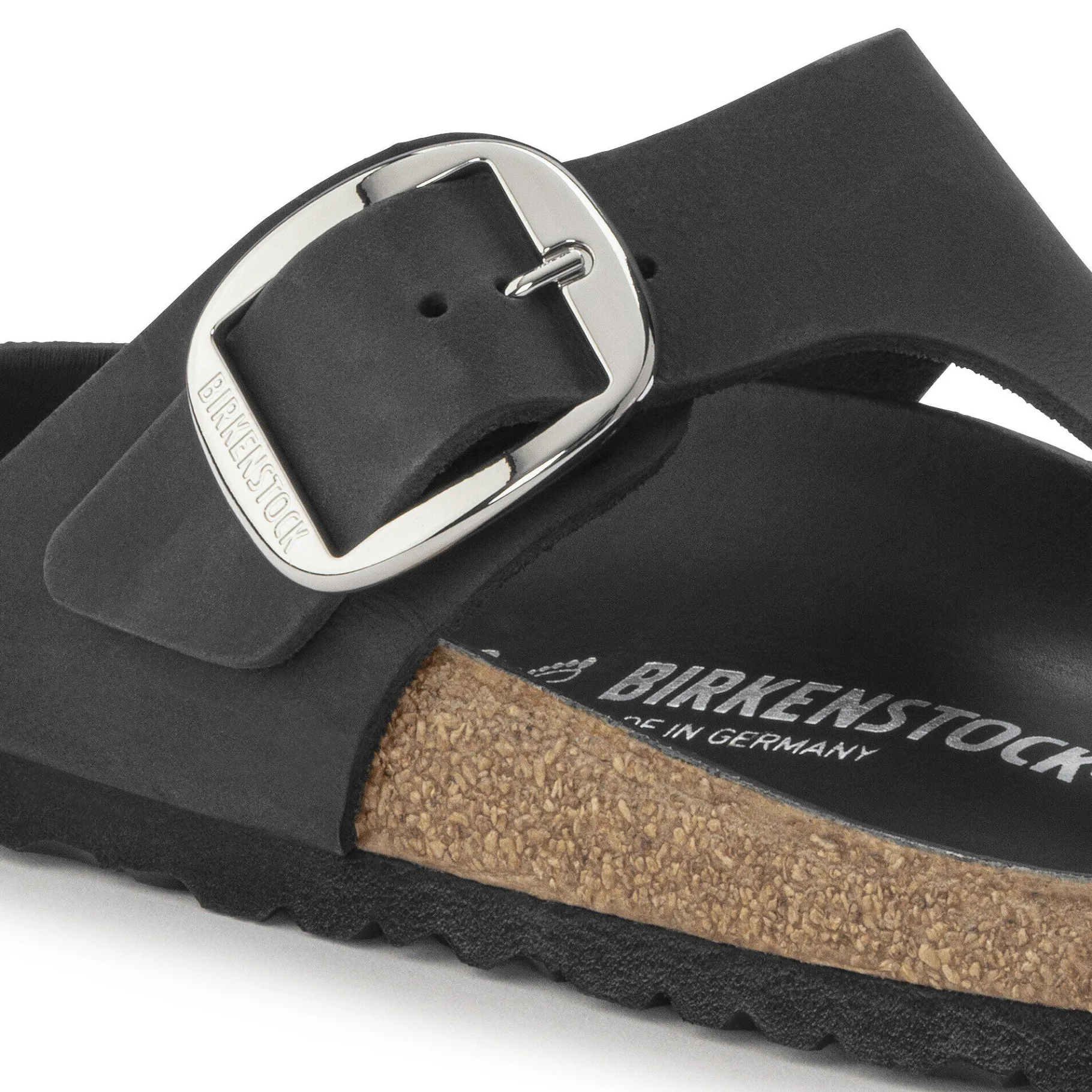 Cheap Birkenstock Gizeh Big Buckle Black