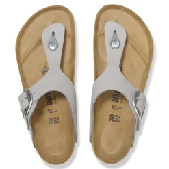 Shop Birkenstock Gizeh Big Buckle Dove Gray