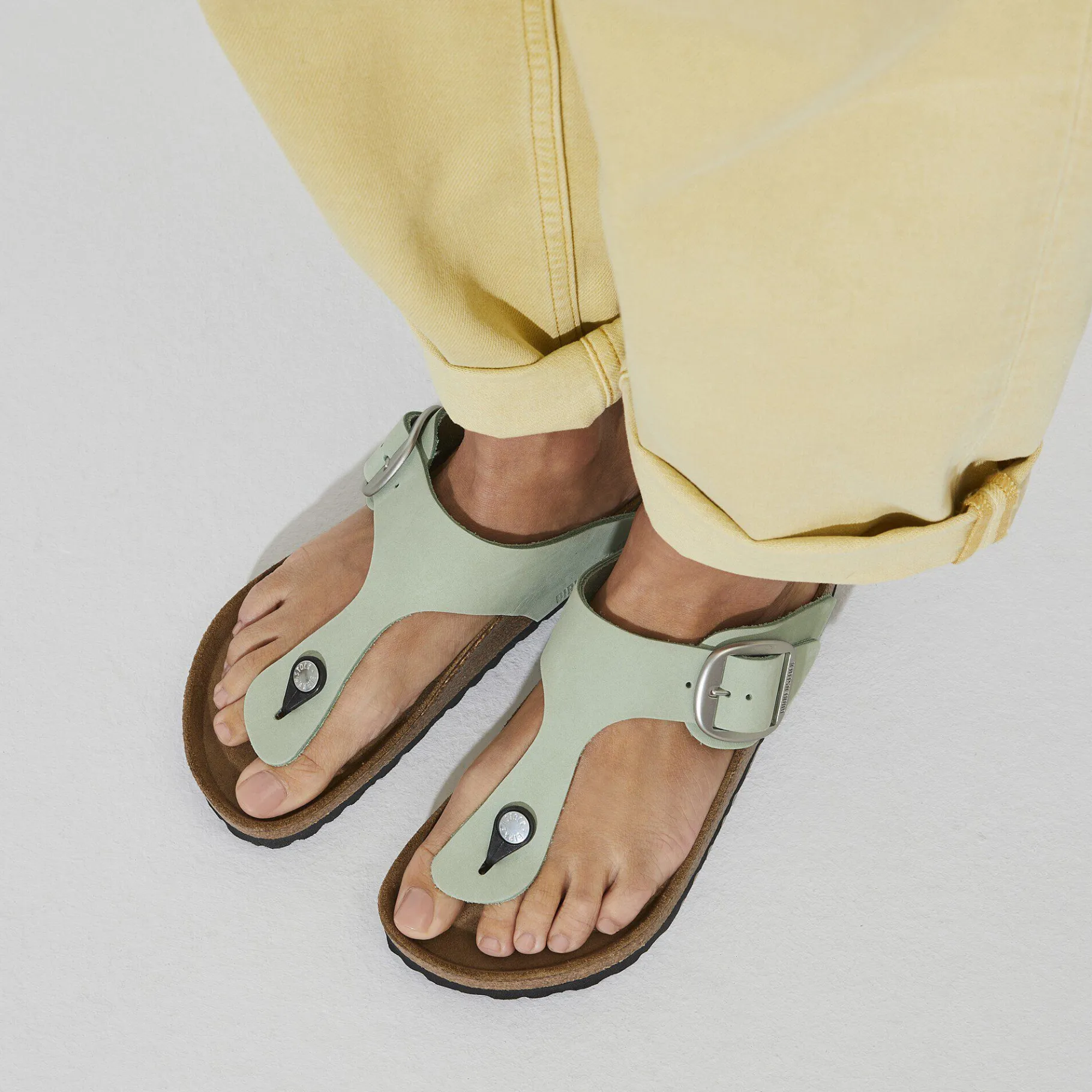 Best Birkenstock Gizeh Big Buckle Matcha
