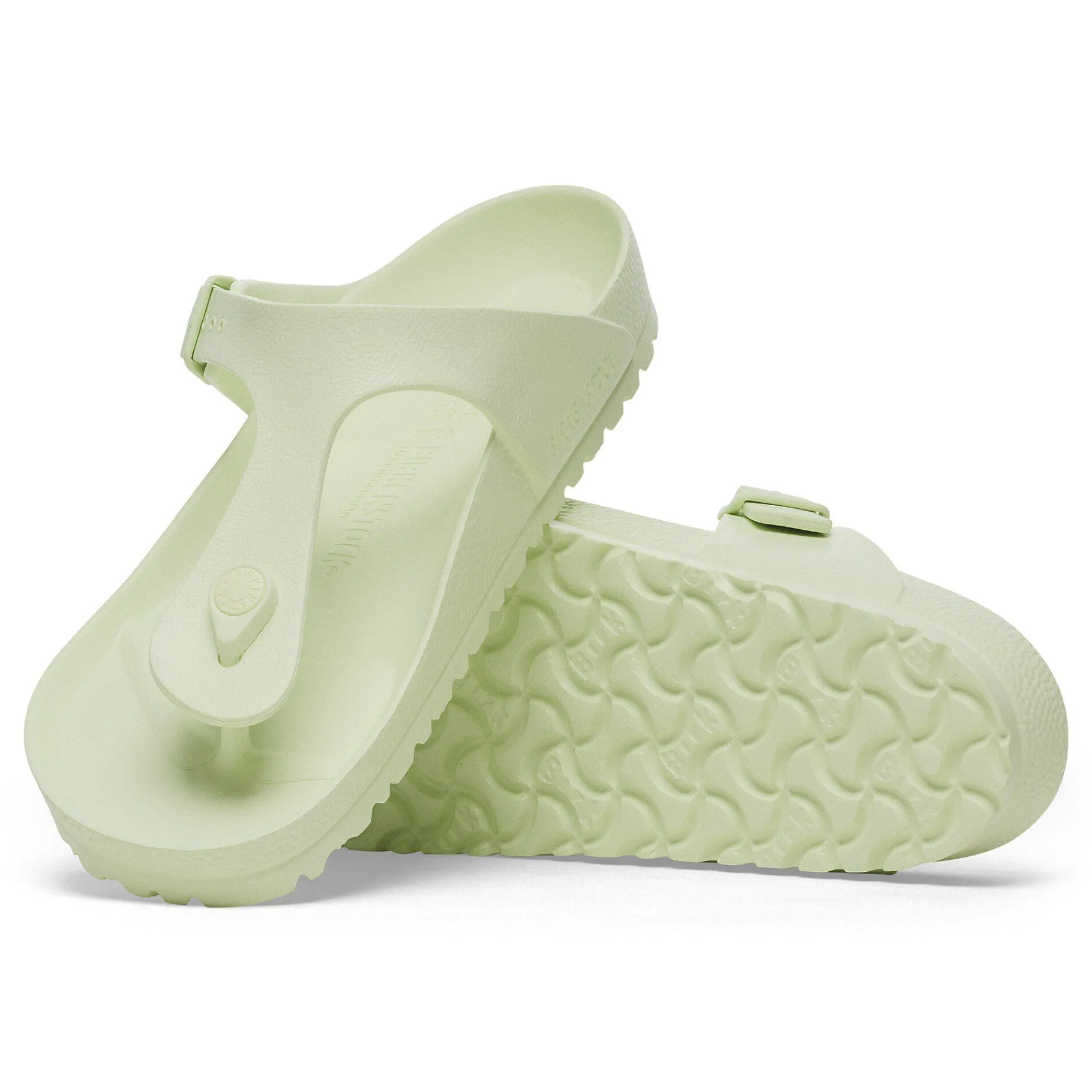 Discount Birkenstock Gizeh Essentials Faded Lime