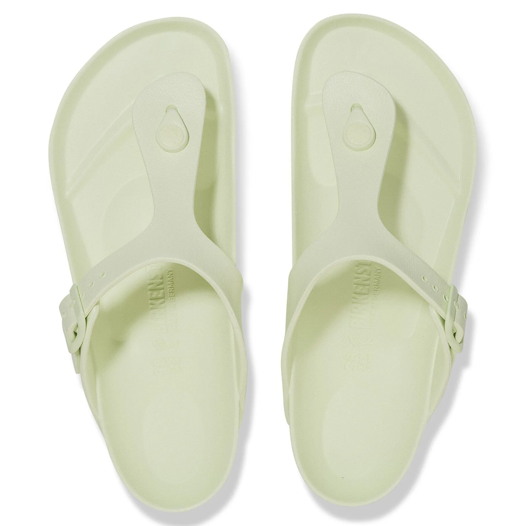 Discount Birkenstock Gizeh Essentials Faded Lime