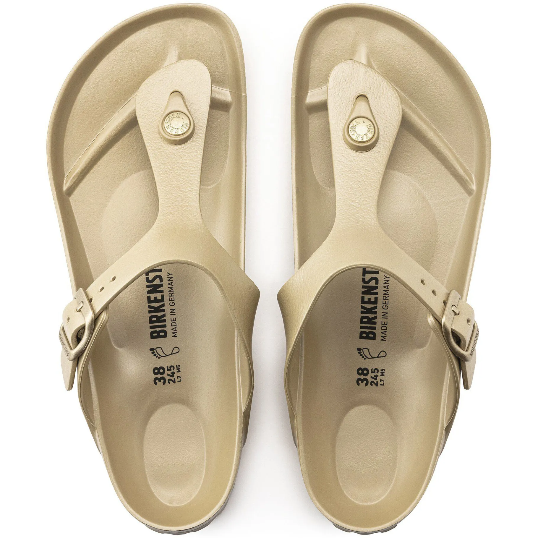 Best Birkenstock Gizeh Essentials Glamour Gold