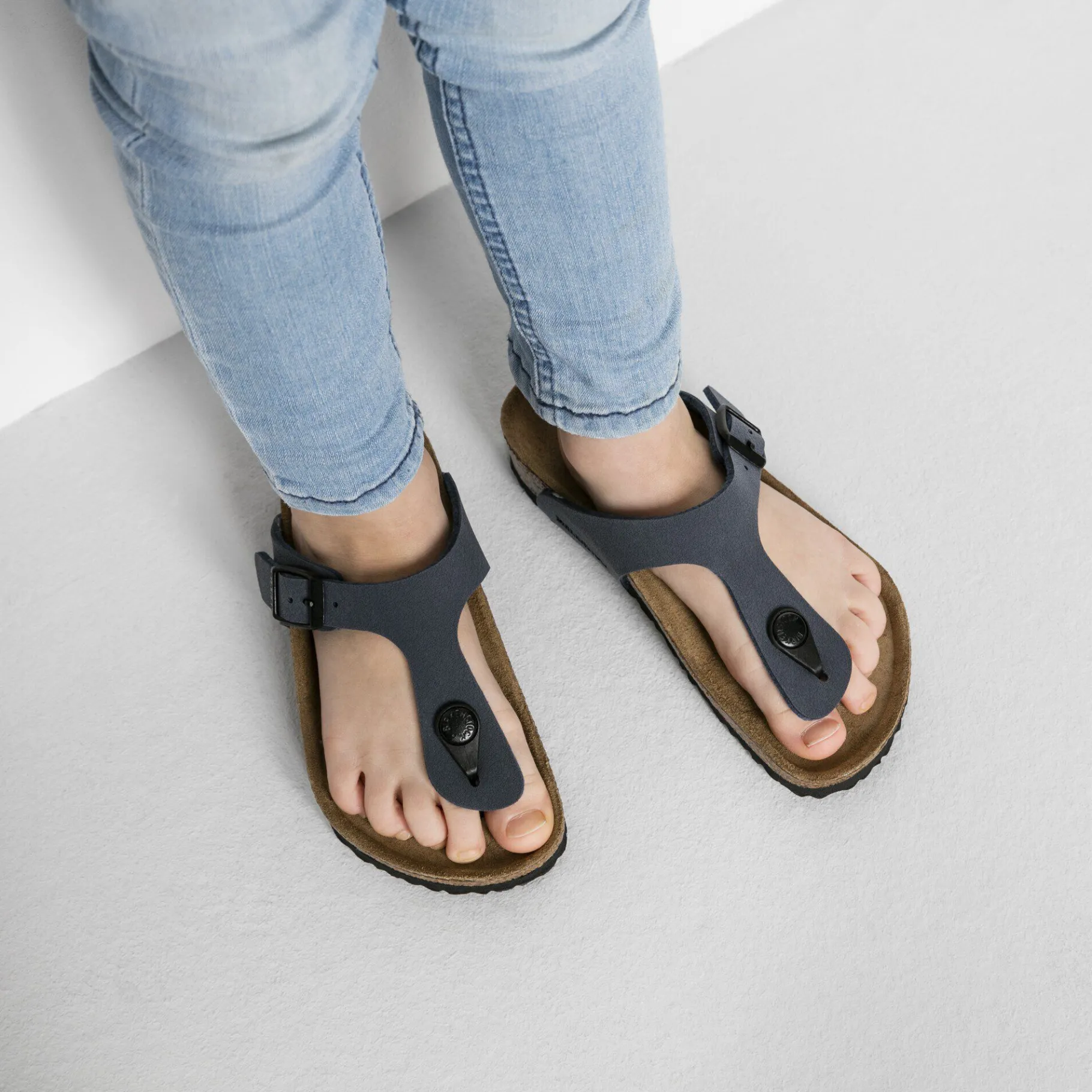 Hot Birkenstock Gizeh Kids Navy