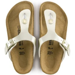 Discount Birkenstock Gizeh Kids Electric Metallic Gold