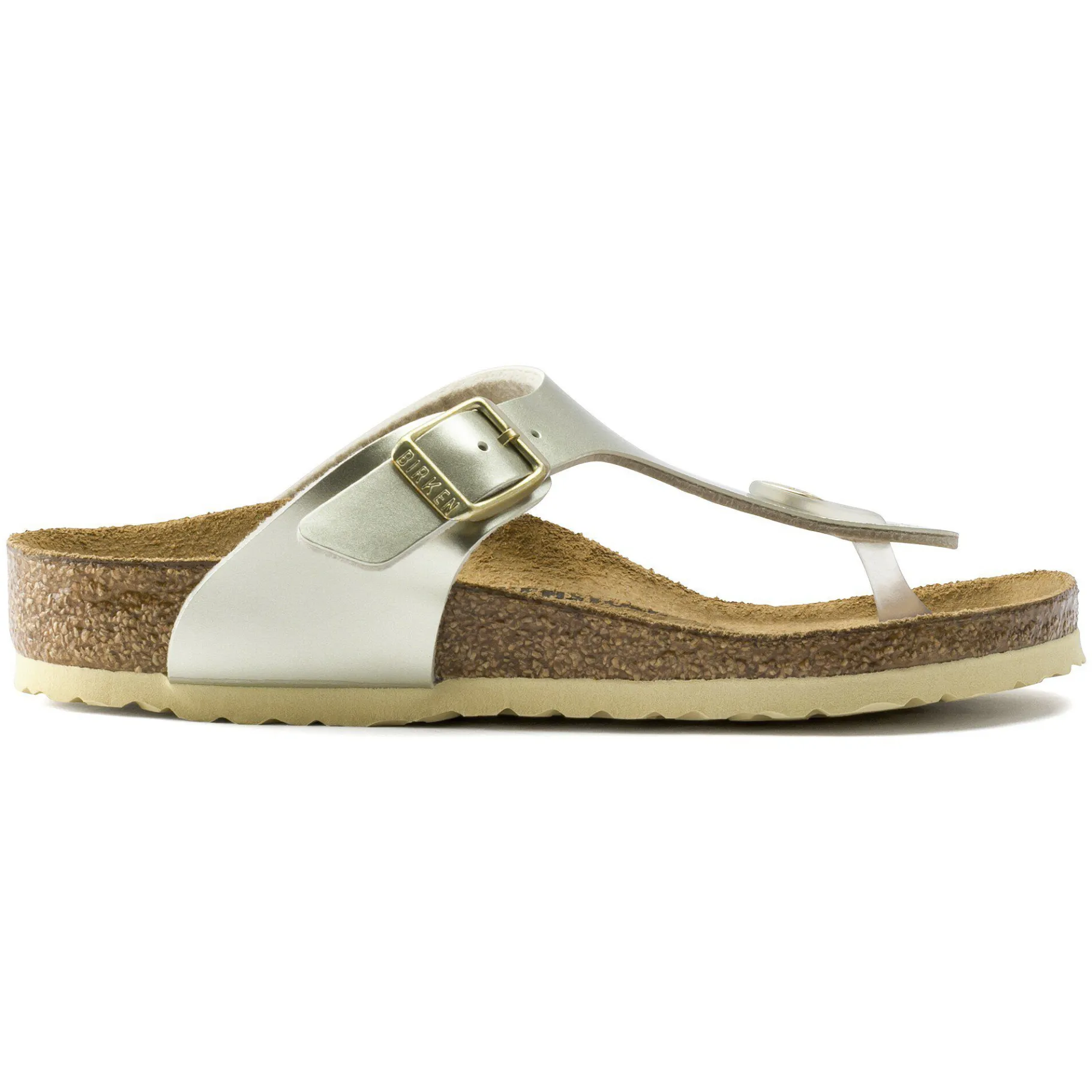 Discount Birkenstock Gizeh Kids Electric Metallic Gold