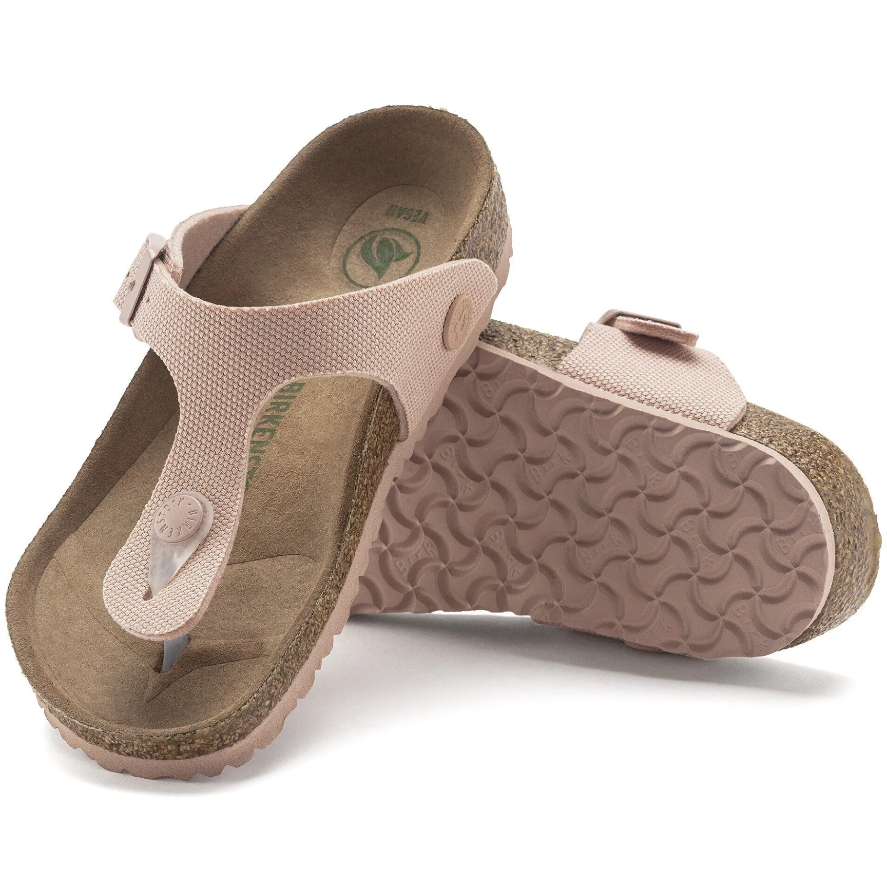Best Sale Birkenstock Gizeh Kids Rivet Logo Soft Pink