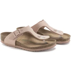 Best Sale Birkenstock Gizeh Kids Rivet Logo Soft Pink
