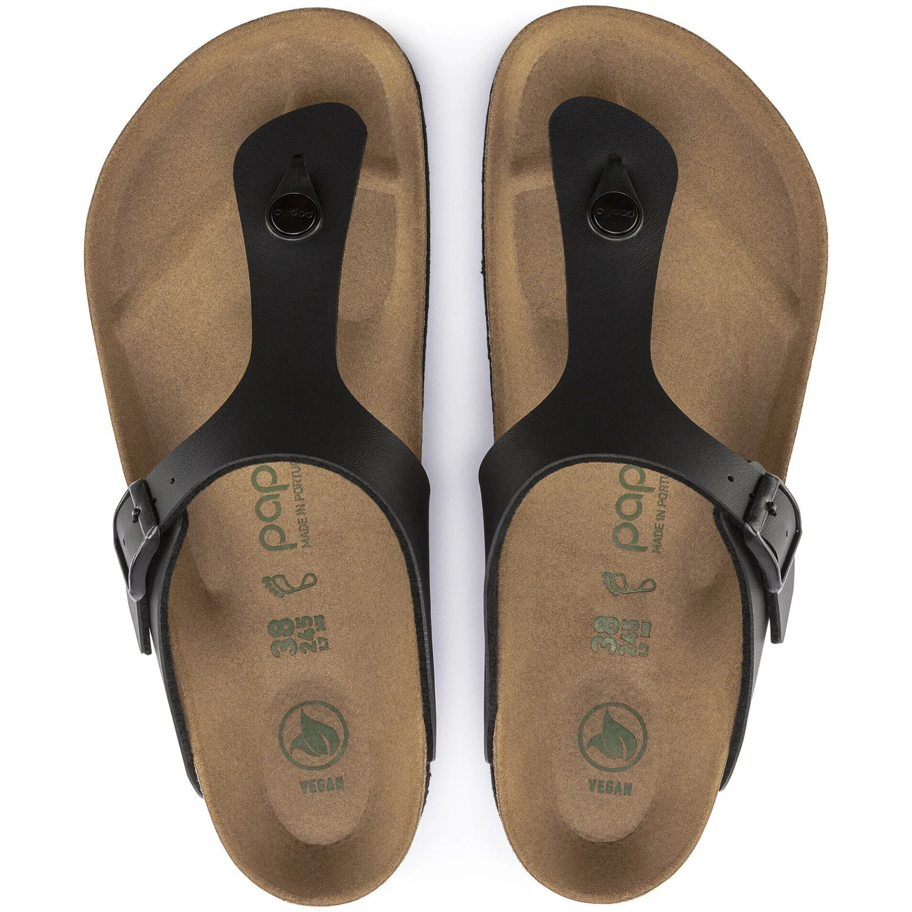 Discount Birkenstock Gizeh Platform Vegansk Black