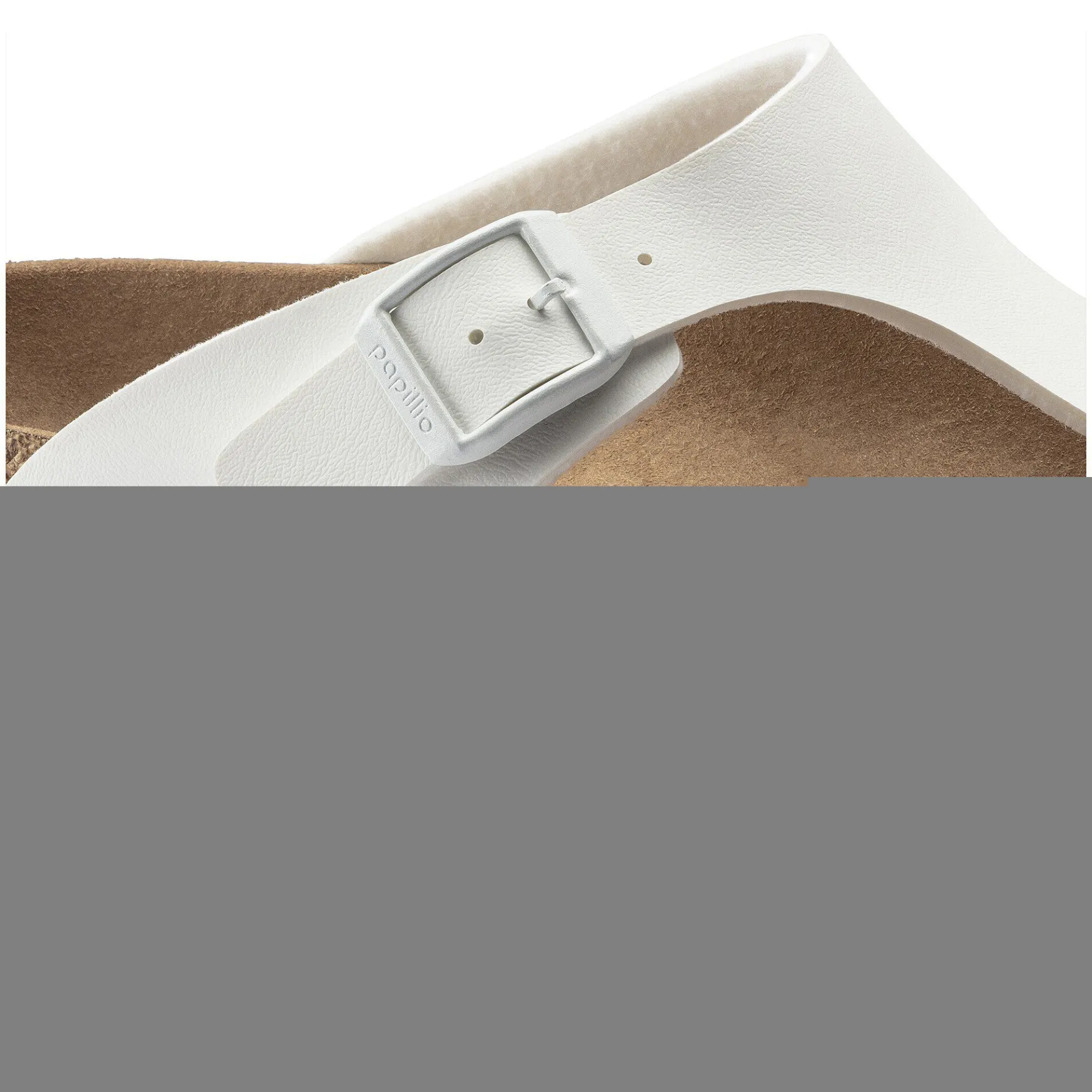 Best Birkenstock Gizeh Platform Vegansk White