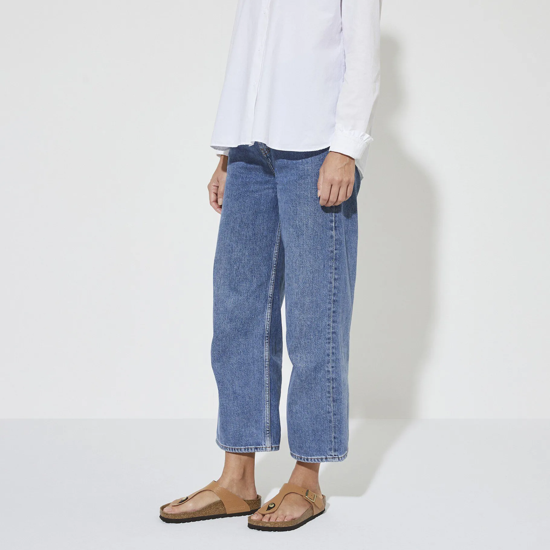 Outlet Birkenstock Gizeh Vegansk Pecan