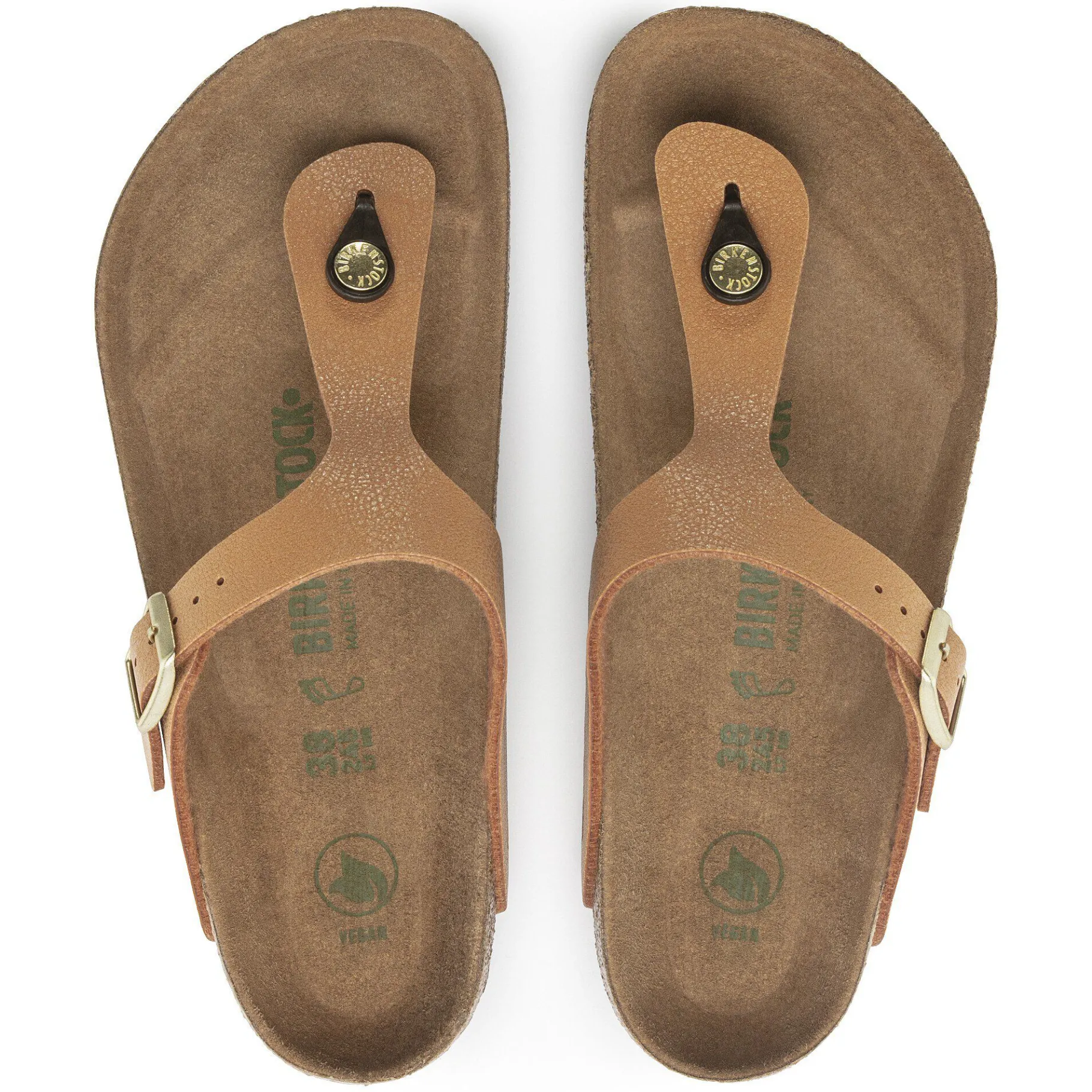Outlet Birkenstock Gizeh Vegansk Pecan
