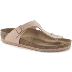 Shop Birkenstock Gizeh Vegansk Soft Pink