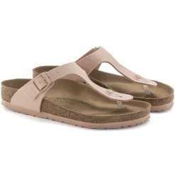 Shop Birkenstock Gizeh Vegansk Soft Pink
