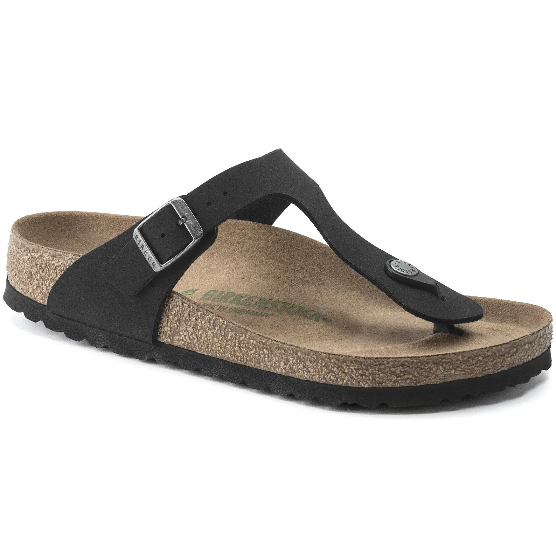 Shop Birkenstock Gizeh Vegansk Black